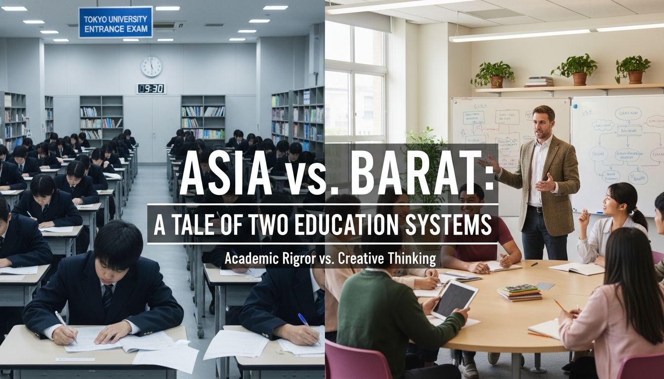 Perbandingan Sistem Pendidikan Asia Timur vs Barat